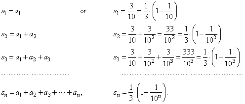 partial sums of series calculator